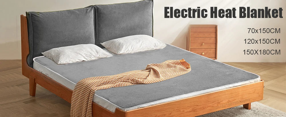 Couverture chauffante électrique pour chambre, couverture chauffante automatique, chauffe-corps, matelas thermique, 220V