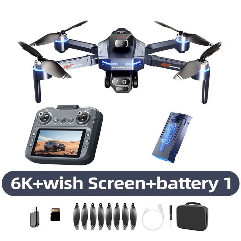 Xiaomi GT8 Drone 8K Professionele Dual Camera GPS FPV Borstelloze Motor Optische Stroom Zwevende Opvouwbare Quadcopter 4K RC Drone Speelgoed 