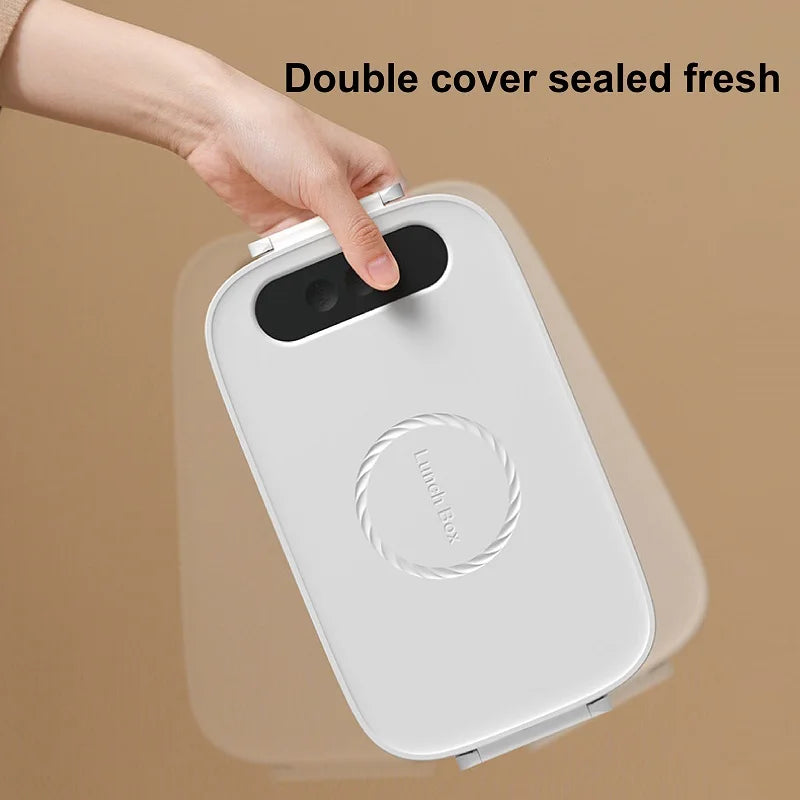 Boîte à Lunch Électrique Sans Fil 40W – Chauffe-Repas Rapide 1000 ml