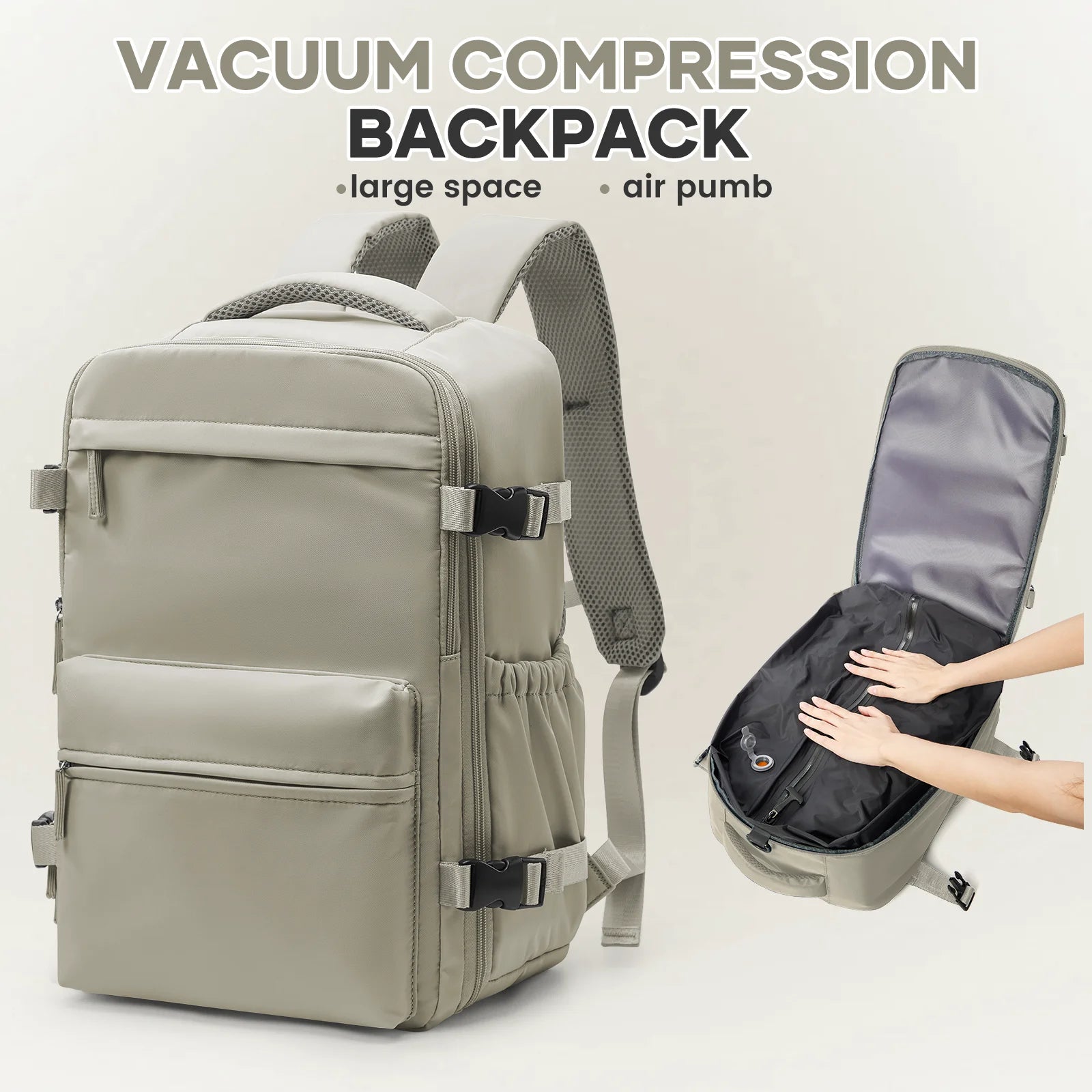 Backpack Compression Sous Vide – Bagage Ryanair 40x20x25 cm