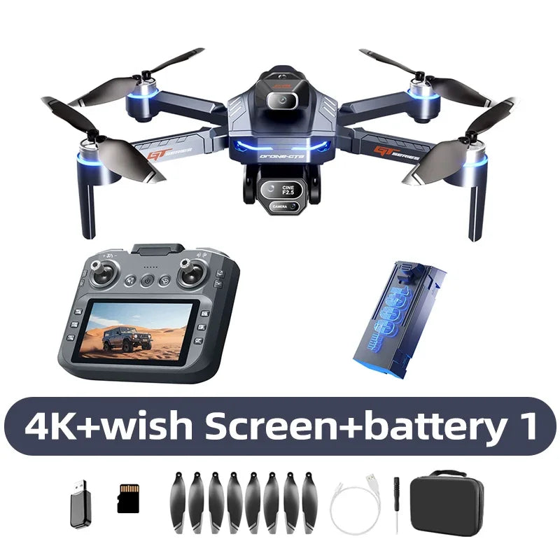 Xiaomi GT8 Drone 8K professionnel double caméra GPS FPV moteur sans brosse flux optique flottant pliant quadrirotor 4K RC Dron jouets