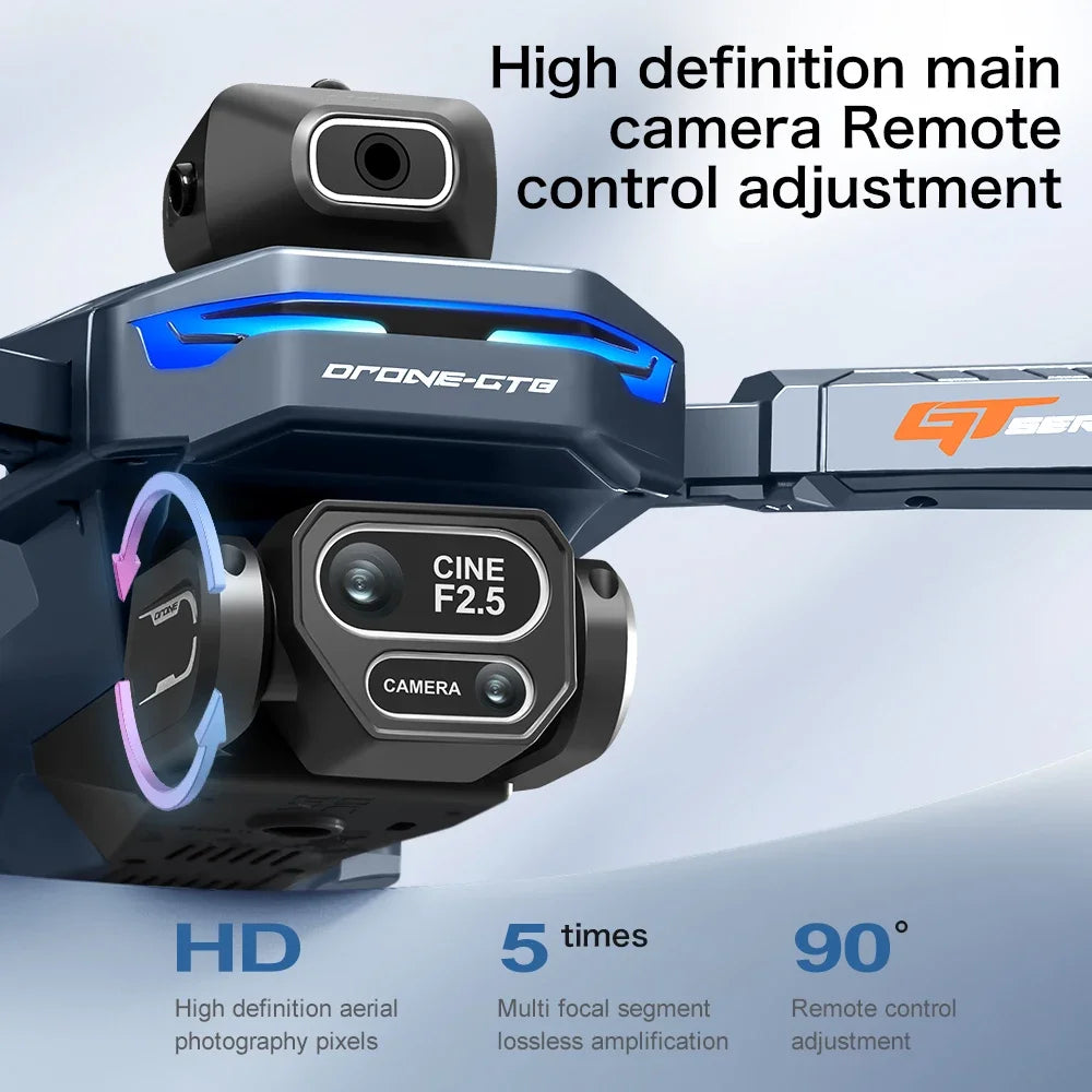 Xiaomi GT8 Drone 8K Professionele Dual Camera GPS FPV Borstelloze Motor Optische Stroom Zwevende Opvouwbare Quadcopter 4K RC Drone Speelgoed 