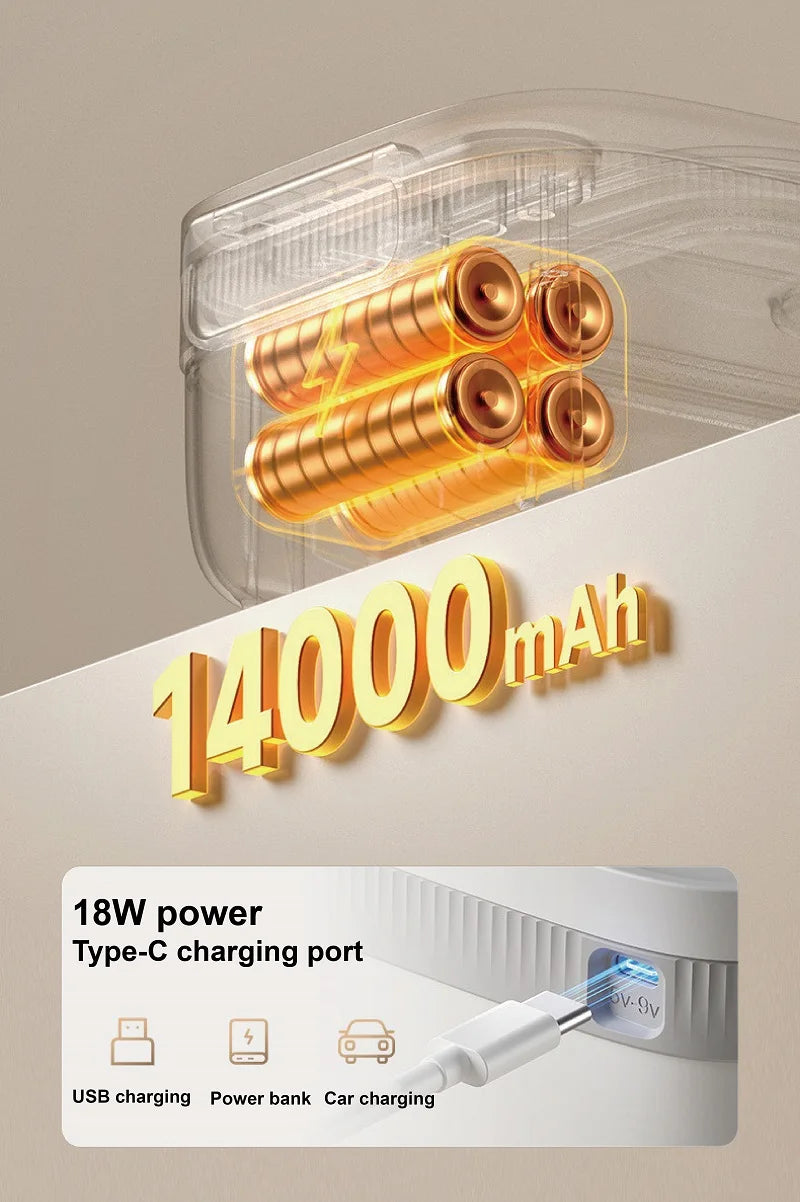 Boîte à Lunch Électrique Sans Fil 40W – Chauffe-Repas Rapide 1000 ml